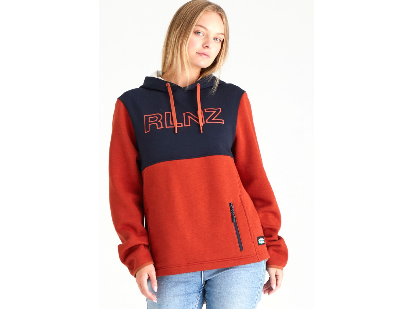 Ridgeline Ladies South Island Hoodie Russet Mix Main Image ridgeline ladies south island hoodie russet mix