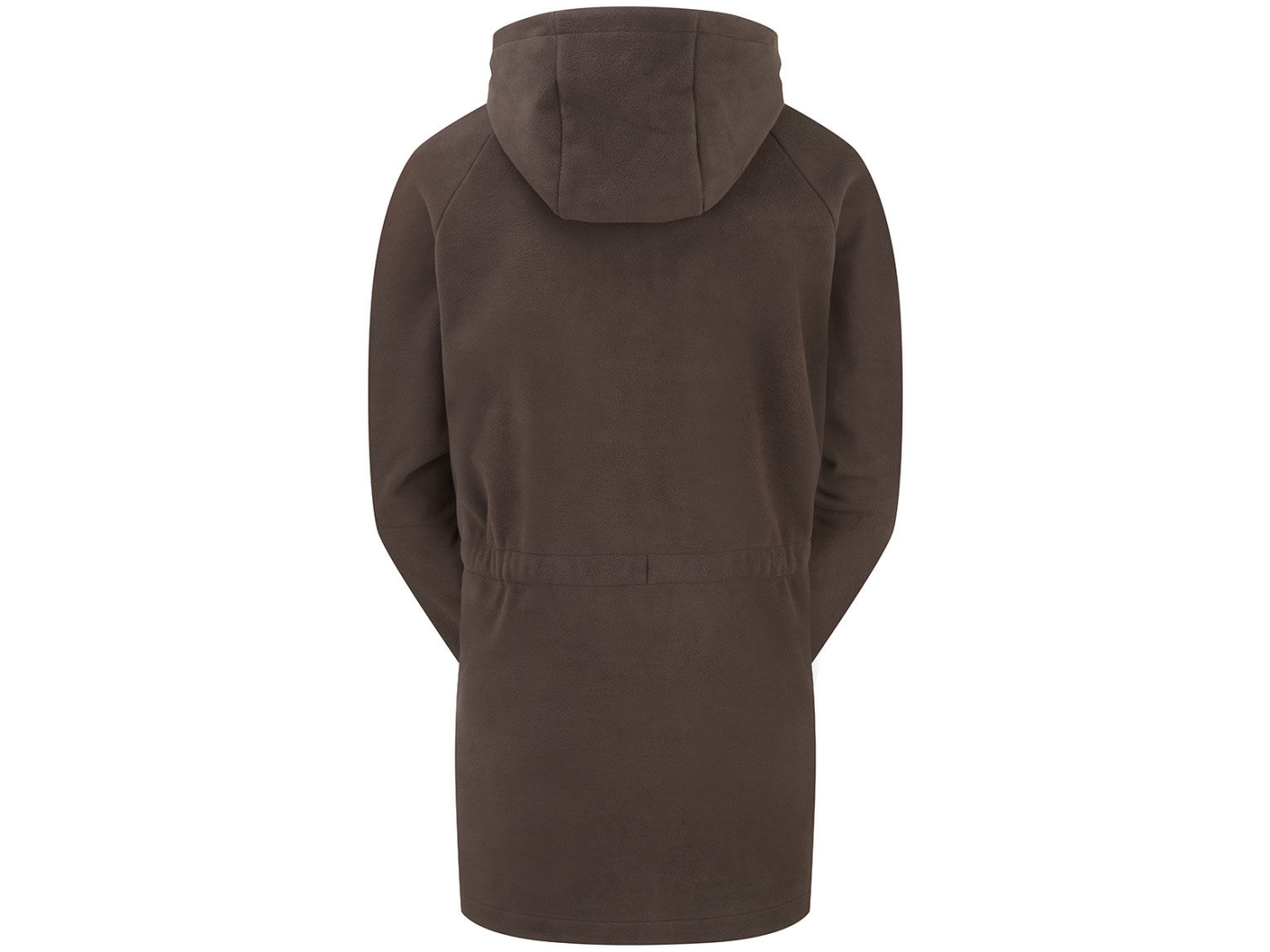 ridgeline ladies malin fleece smock deep bark