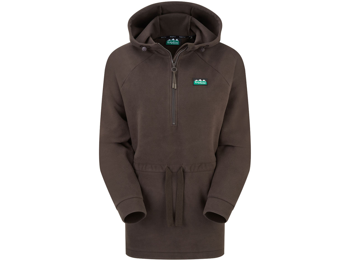 Ridgeline Malin Ladies Smock Deep Bark Main Image ridgeline malin ladies smock deep bark