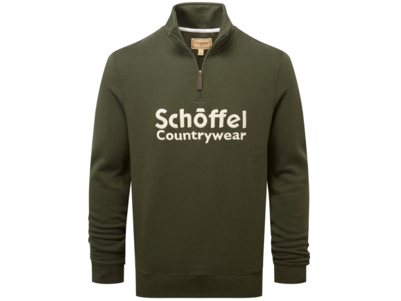 schoffel bude sweatshirt forest