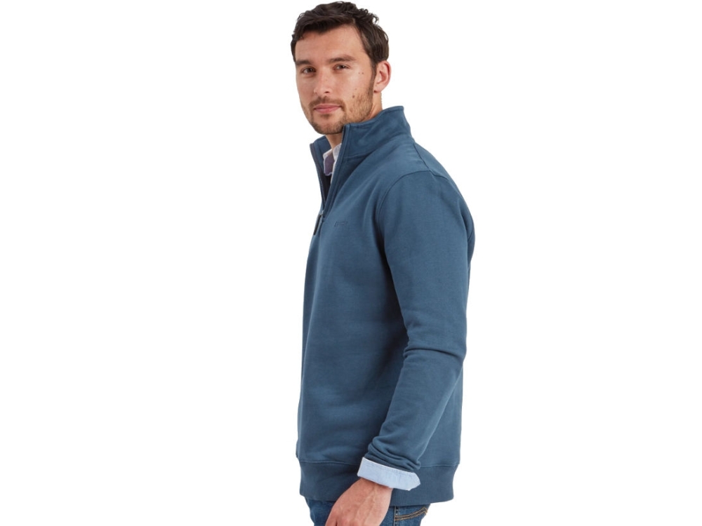 schoffel st merryn quarter zip petrol blue