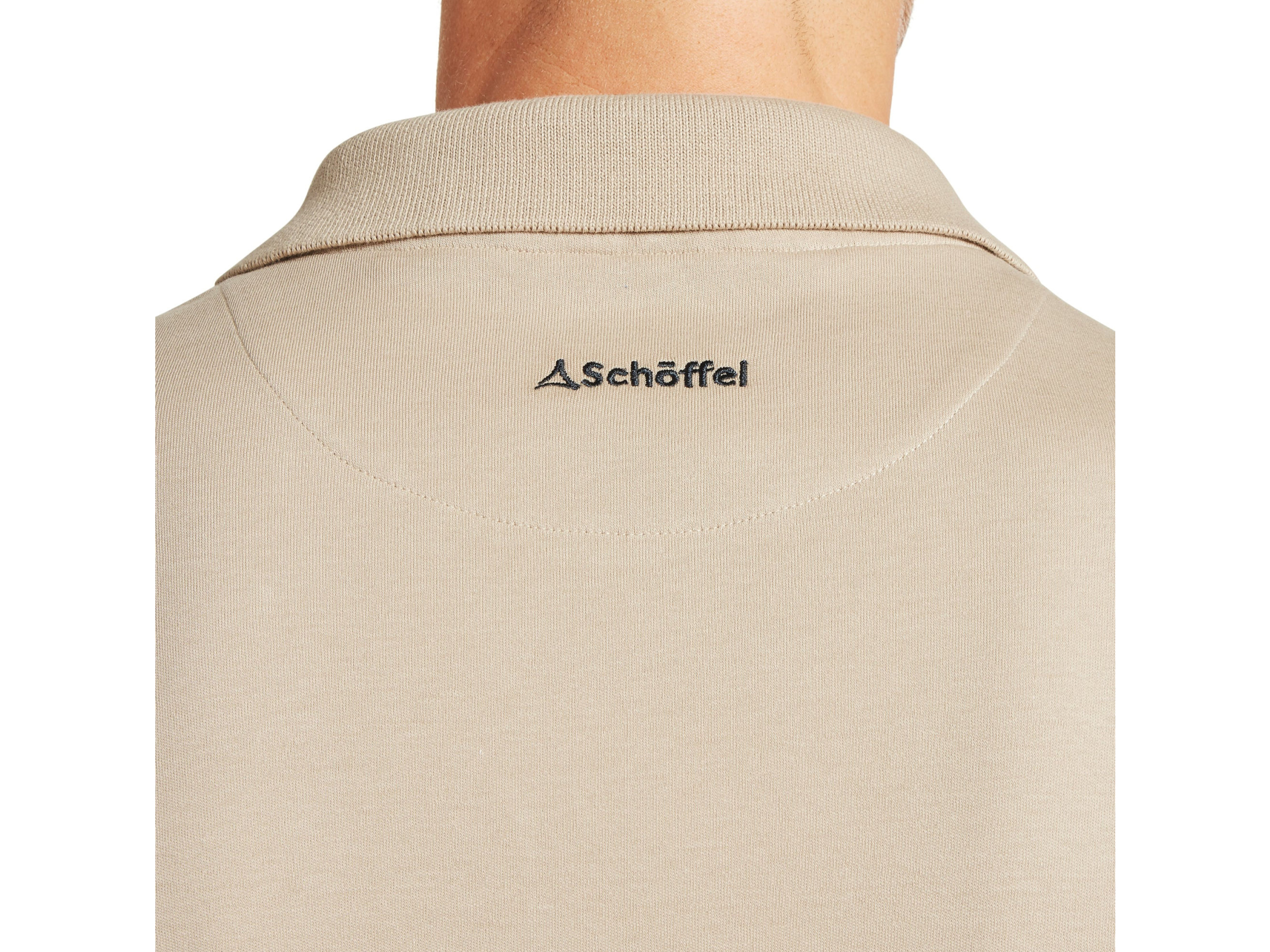 schoffel jersey polo shirt cobblestone soft feel