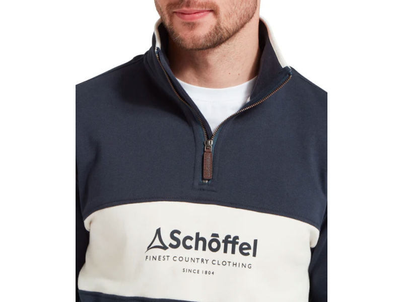 schoffel trencrom navy stone