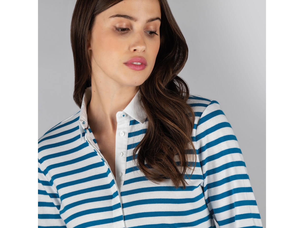 schoffel sunny cove mykonos stripe shirt