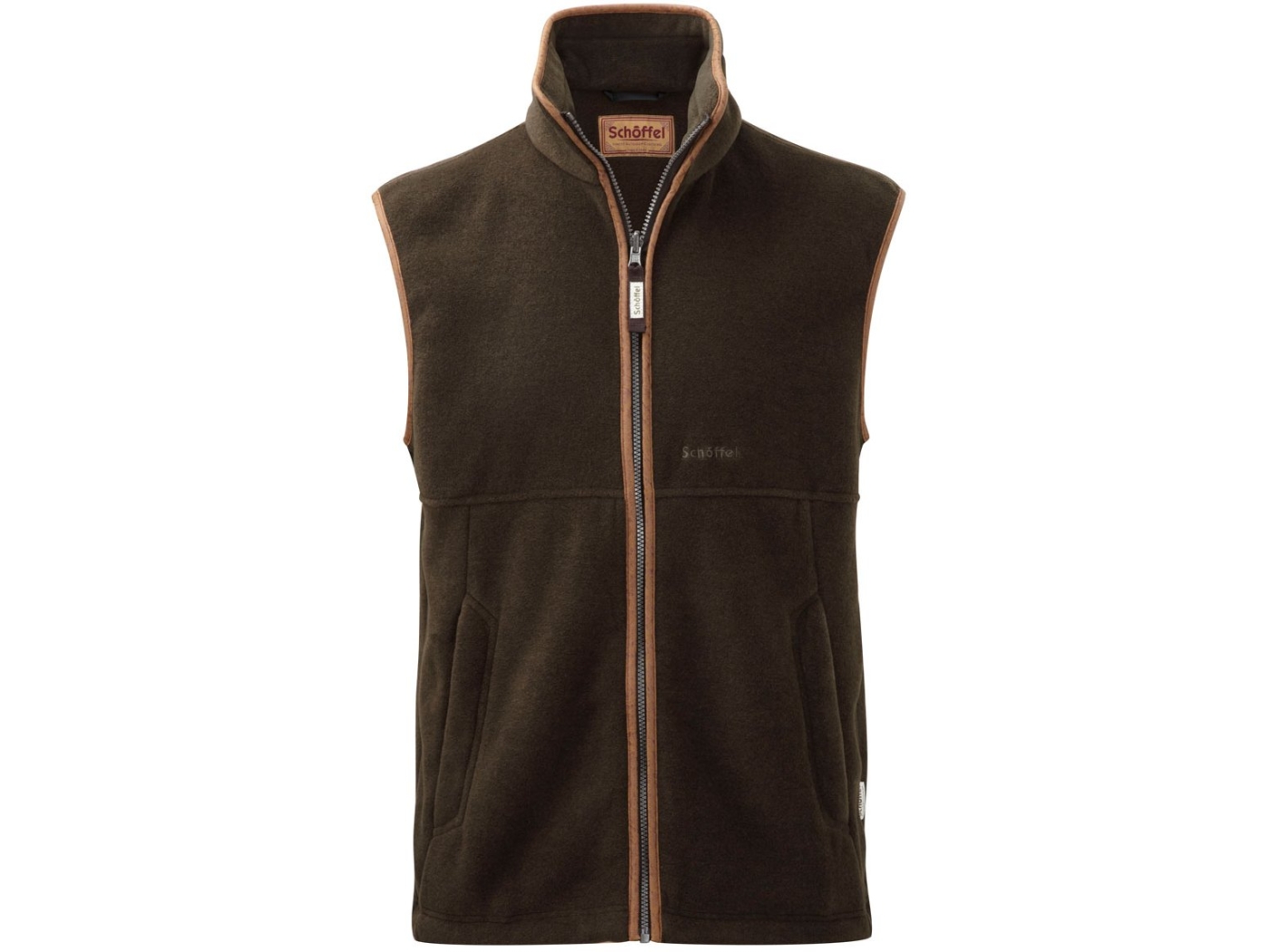 Schoffel Oakham Dark Olive Fleece Gilet