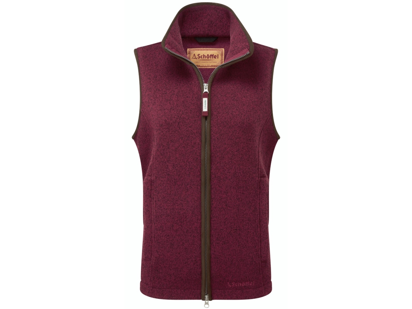 schoffel ashton gilet ladies mulberry