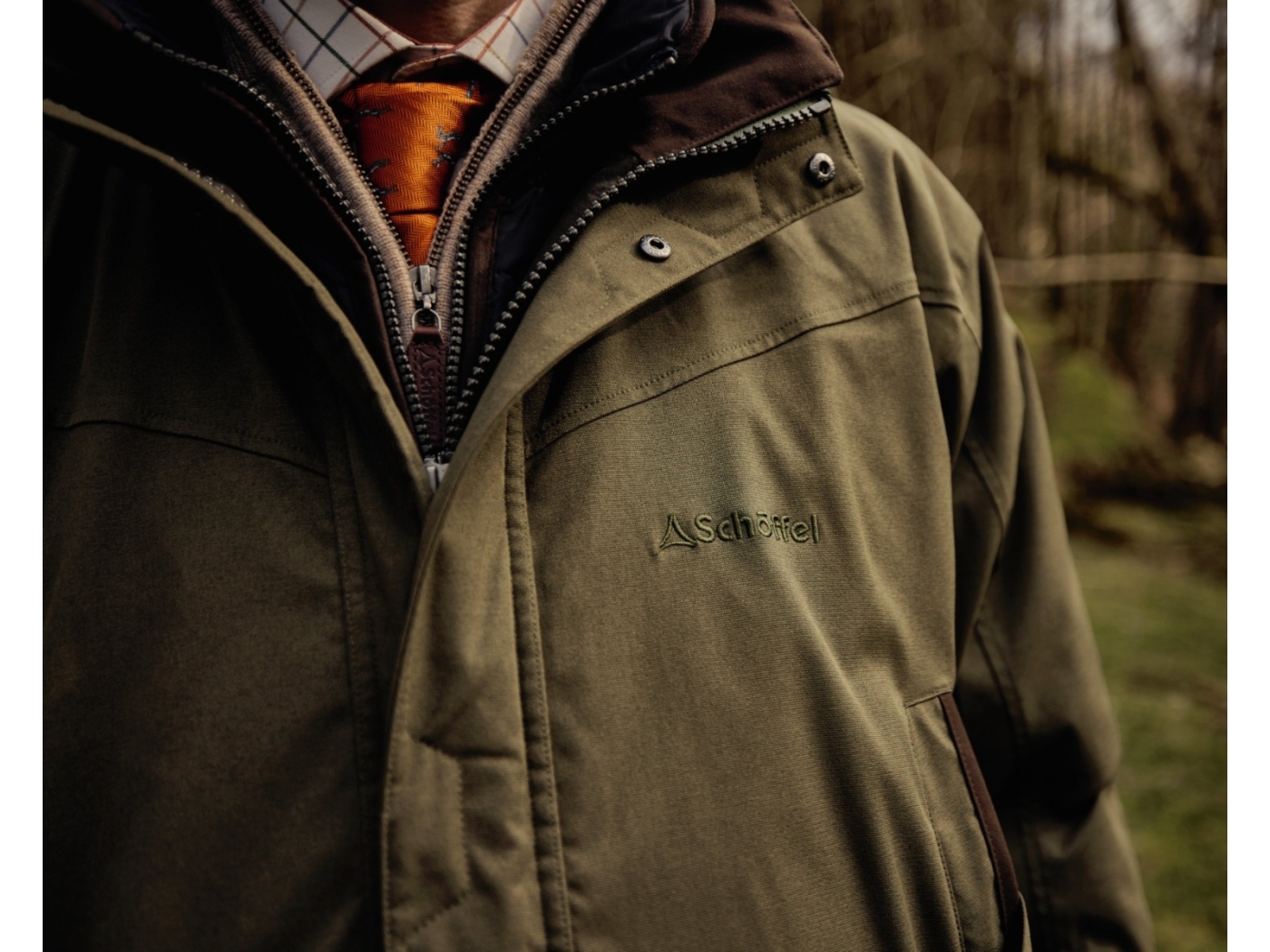 schoffel ptarmigan evo moss jacket