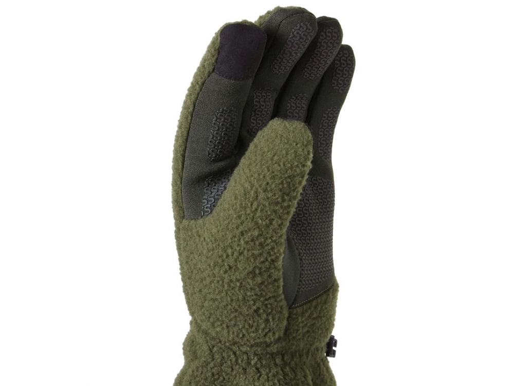 sealskinz hoveton sherpa fleece gloves olive
