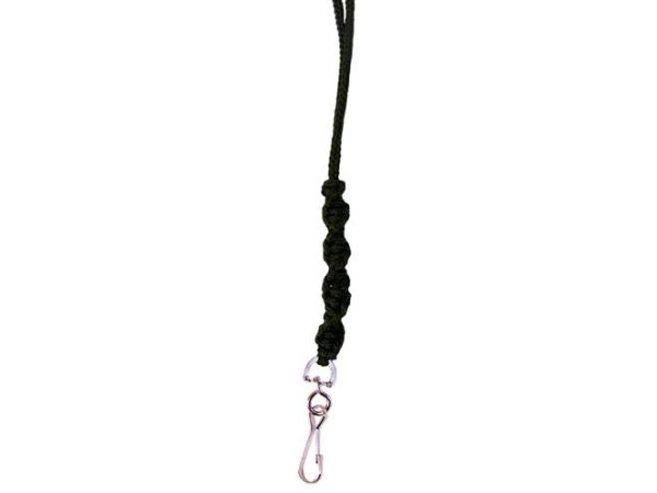 Olive Twisted Whistle Lanyard