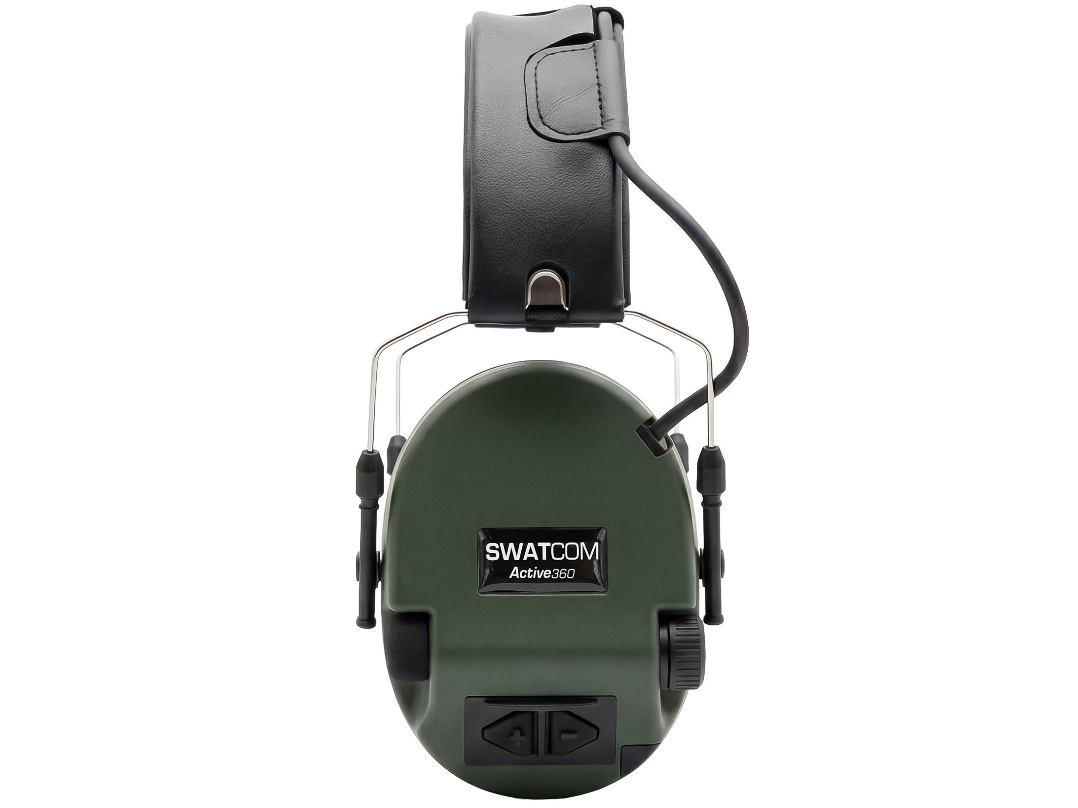 active360 swatcom electronic ear defenders green