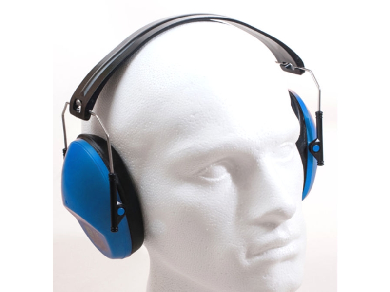 blue shooting ear muffs