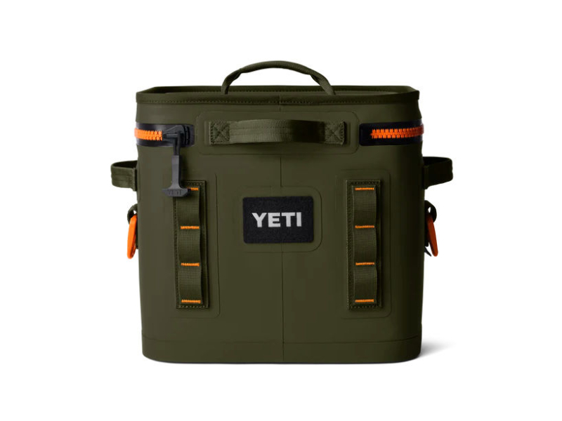 hopper flip 12 soft cooler yeti soft cooler olive king crab orange
