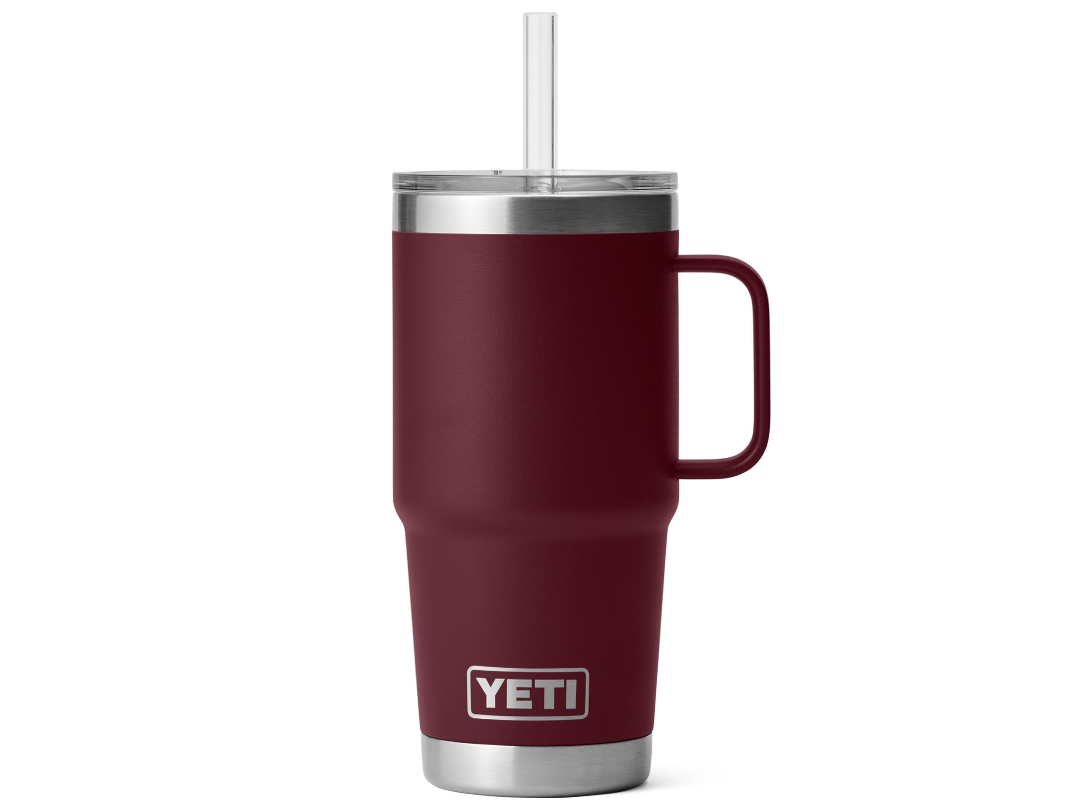 yeti red vine rambler mug 25oz