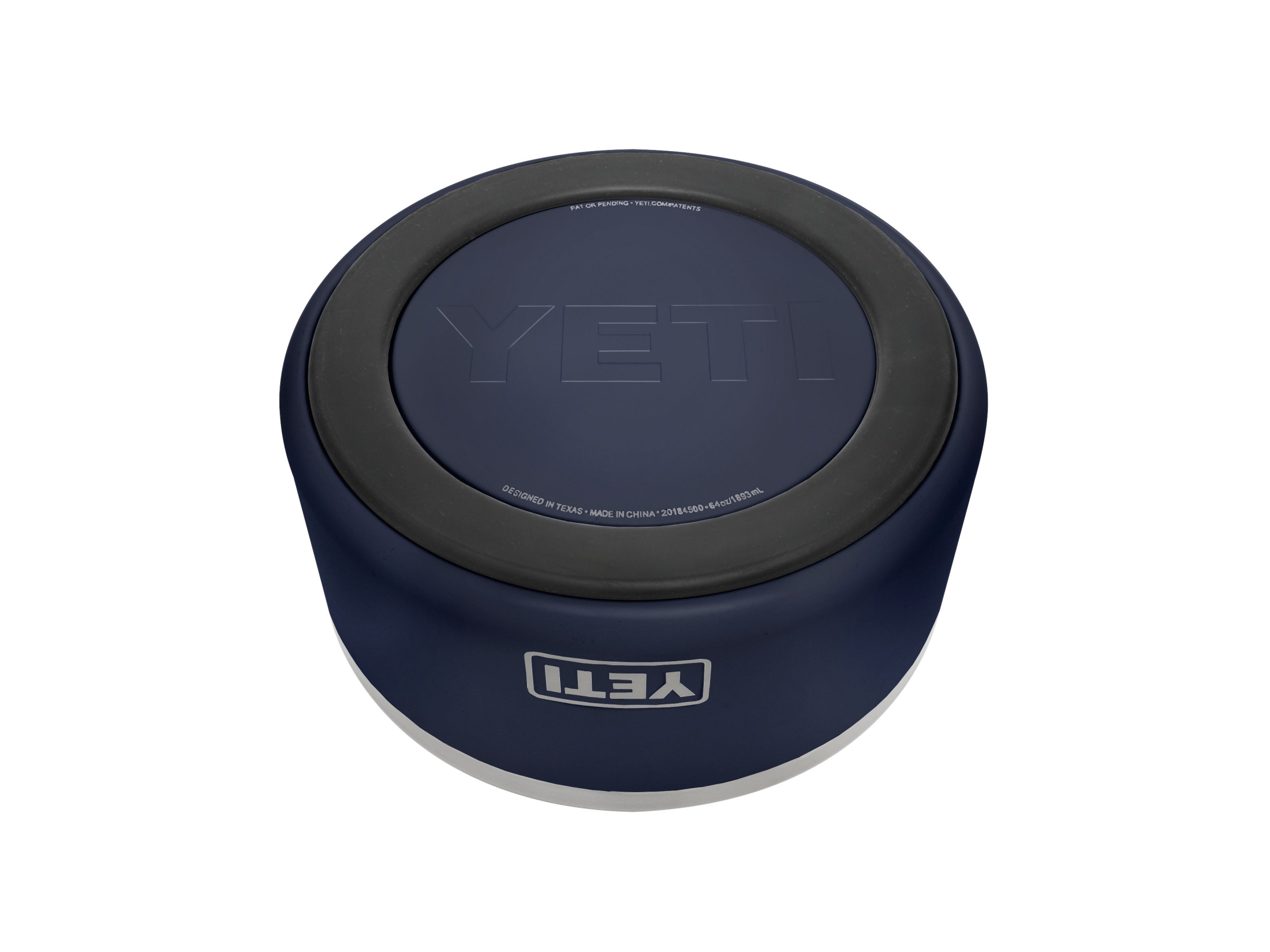 navy yet boomer 8 dog bowl