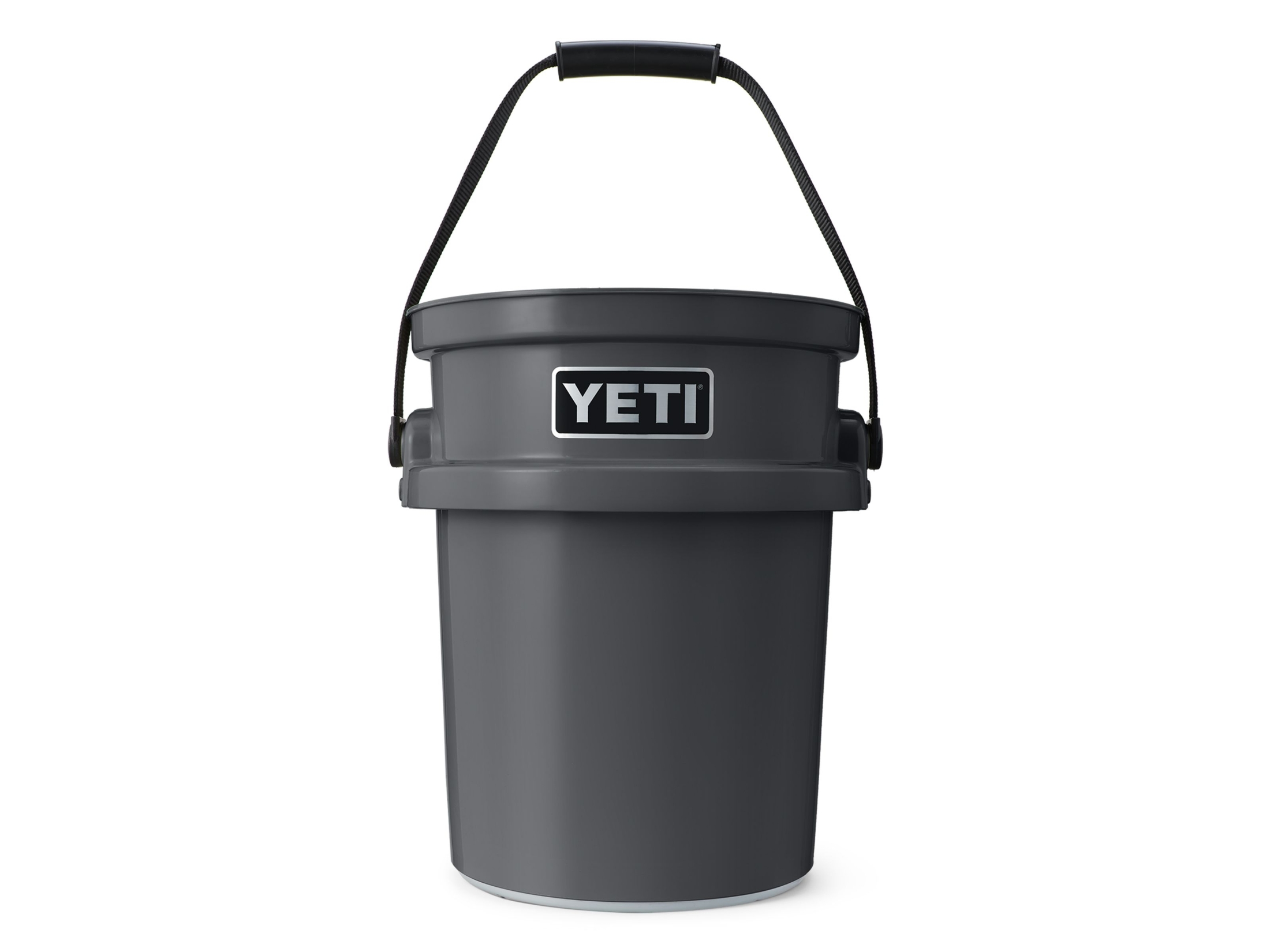 YETI Loadout Bucket Charcoal Main Image yeti loadout charcoal bucket