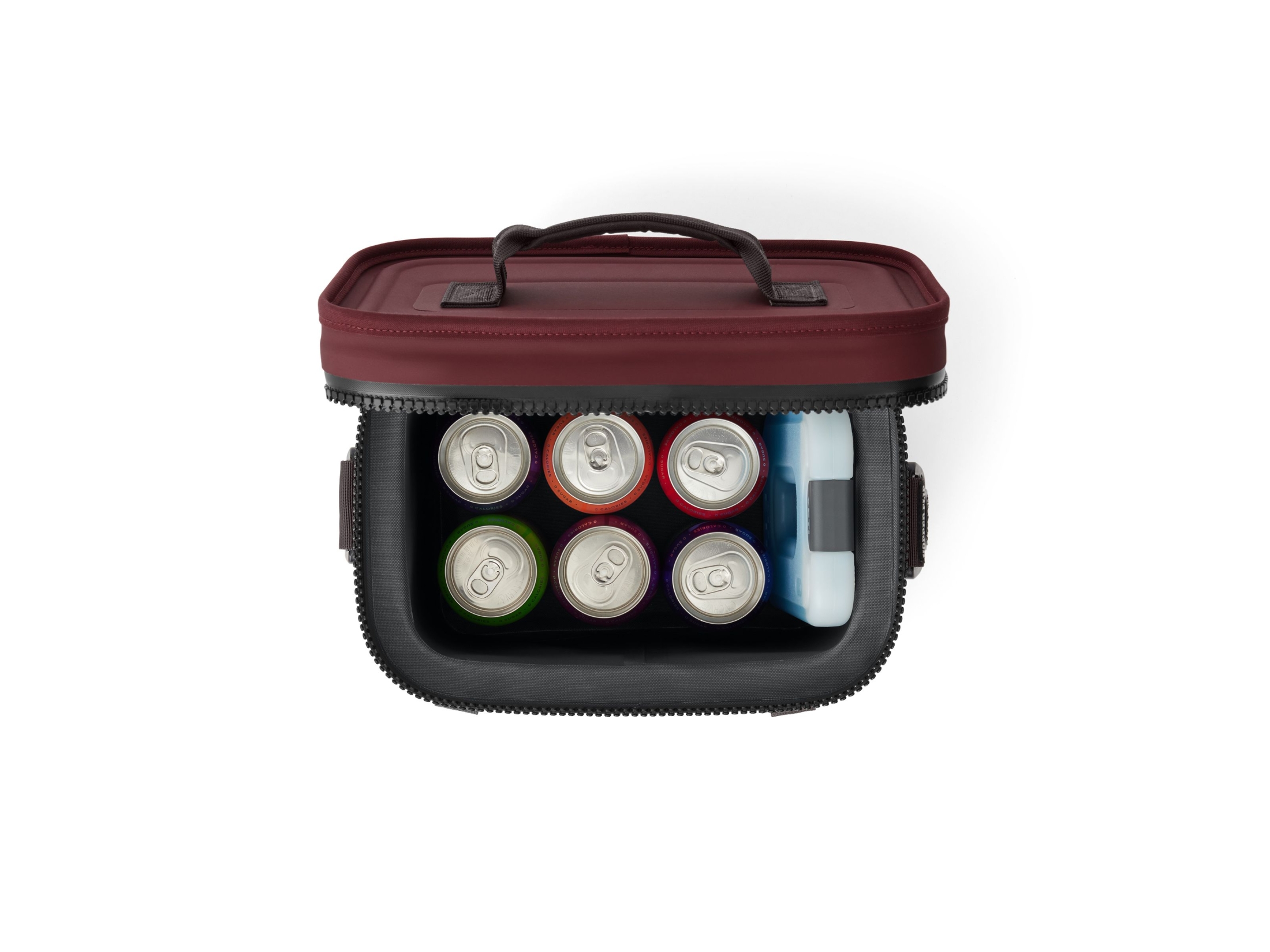 yeti soft cooler hopper flip 8 red