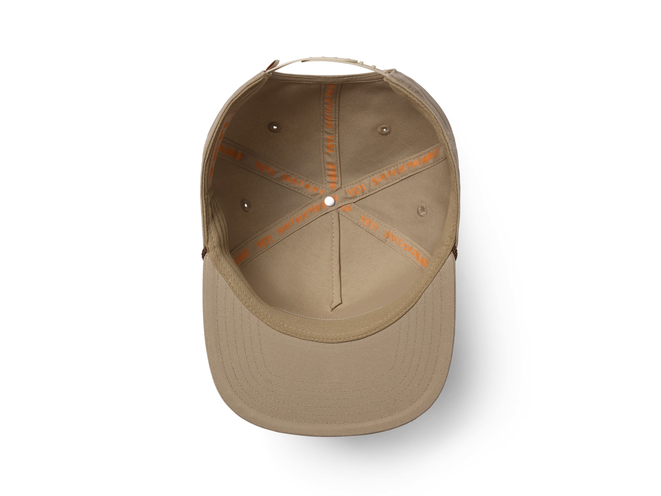yeti get em wetlands brown snapback