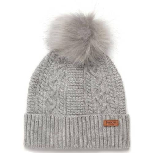 barbour alnwick beanie grey