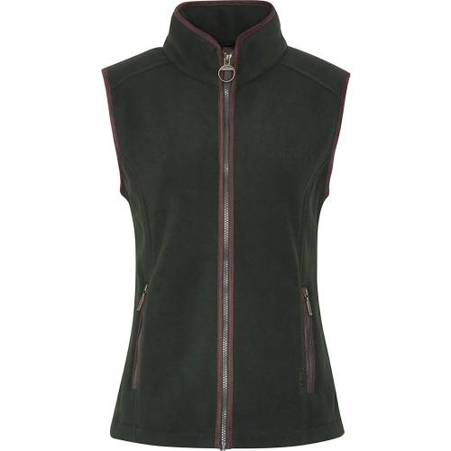Image Of Barbour Ladies Country Colton Fleece Gilet Sage barbour ladies country calton fleece gilet sage