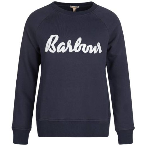 Barbour Otterburn Ladies Sweatshirt Navy