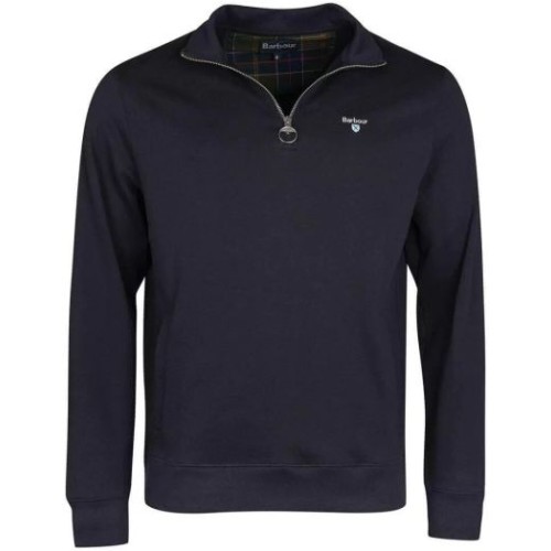 Barbour Rothley Half Zip Navy Jumper