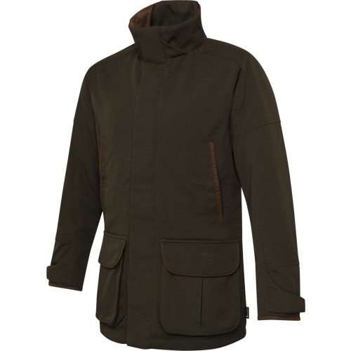 Image Of Beretta Mens Stratton GTX Jacket Brown Bark beretta stratton jacket gtx goretex
