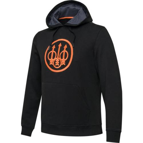 Image Of Beretta Pintail Hoodie Black beretta pintail black embroidered hoodie