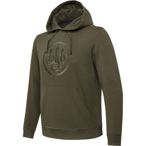 Image Of Beretta Pintail Hoodie Green Stone beretta green stone cotton pintail hoodie