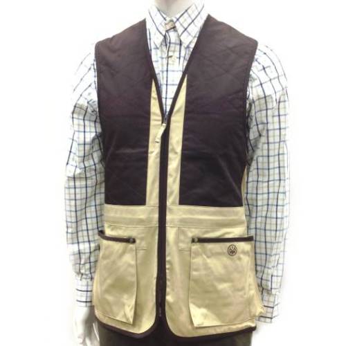Beretta Corn & Coffee Beige Trap Shooting Vest