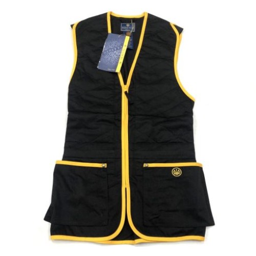 beretta black and gold trap vest