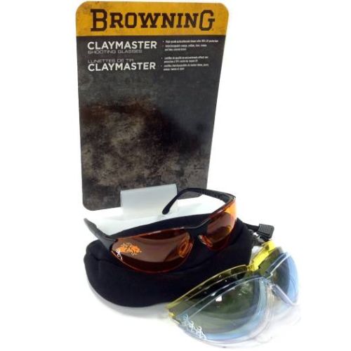 Browning Claymaster Shooting Glasses Set