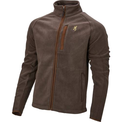 browning summit brown fleece jacket water repel