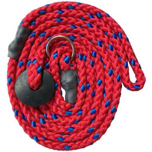 Sporting Saint Gundog Slip Lead 1.5m Red With Blue Fleck