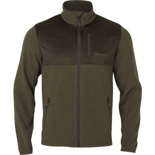 harkila steinn green fleece jacket