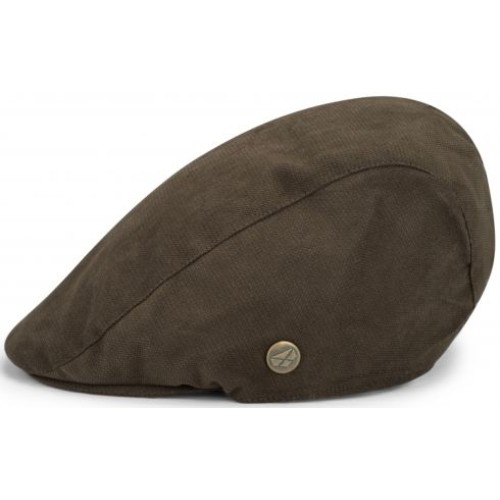 Hoggs Struther Green Waterproof Flat Cap