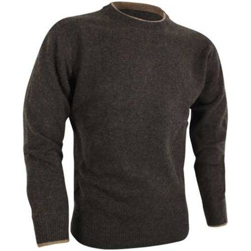 Jack Pyke Ashcombe Crewknit Olive Jumper