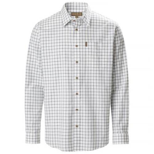 musto classic twill shirt rutmoor cobalt check