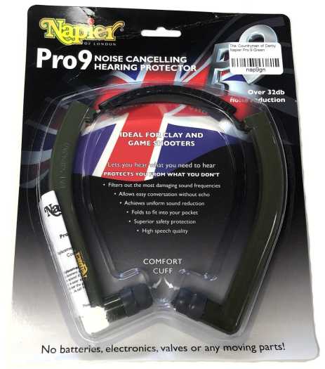 Napier Pro 9 Noise Cancelling Hearing Protector