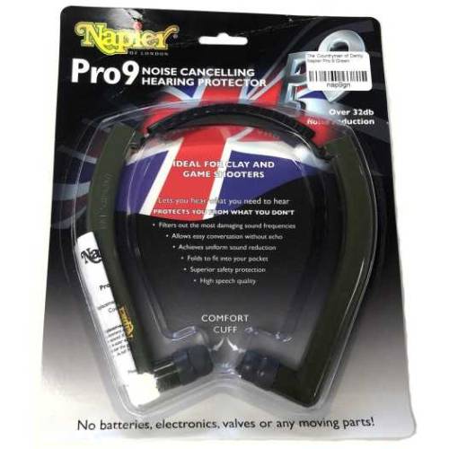 Napier Pro 9 Noise Cancelling Hearing Protector