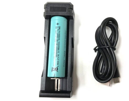 pard 18650 battery and charger