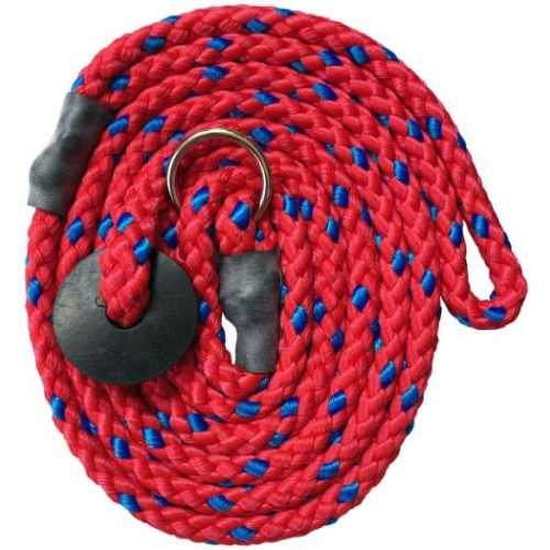 Sporting Saint Slip Lead 1.5m Red With Blue Fleck