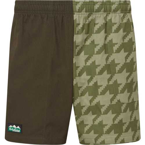 ridgeline unisex houndstooth print deep forest shorts