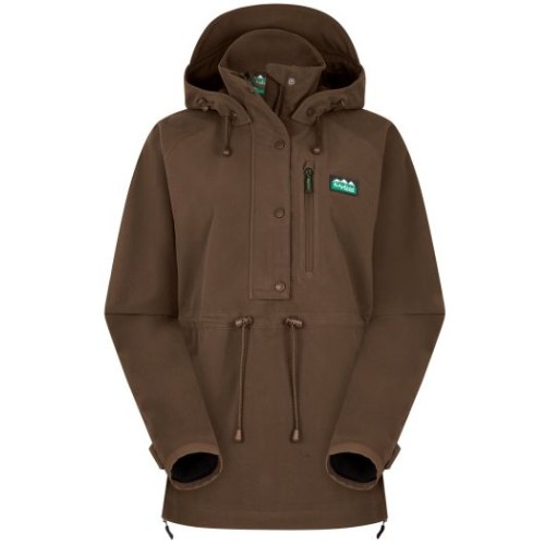 ridgeline monsoon ii classic ladies smock brown bark