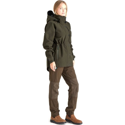 Image Of Ridgeline Ladies Monsoon Deep Forest Jacket (2025 Version) ridgeline monsoon classic jacket deep forest