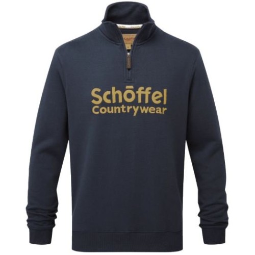 schoffel bude navy sweatshirt