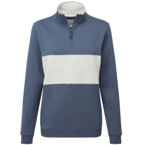 schoffel st agnes vintage navy sweatshirt