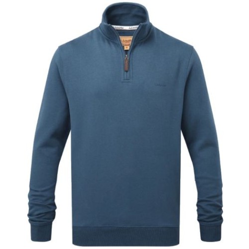 schoffel st merryn petrol blue sweatshirt