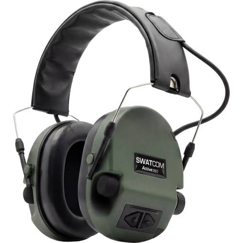 swatcom active 360 electronic ear defenders green