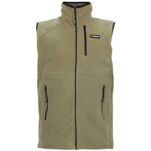 swazi sherpa vest tussock green