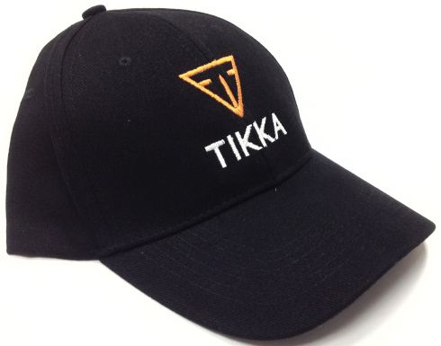 Tikka Logo Black Cap